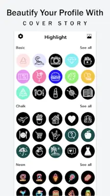Highlight cover maker android App screenshot 5