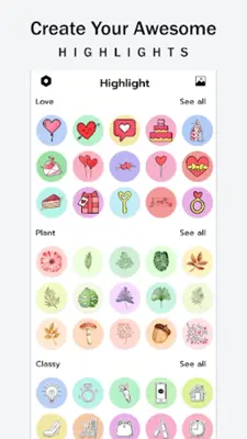 Highlight cover maker android App screenshot 6
